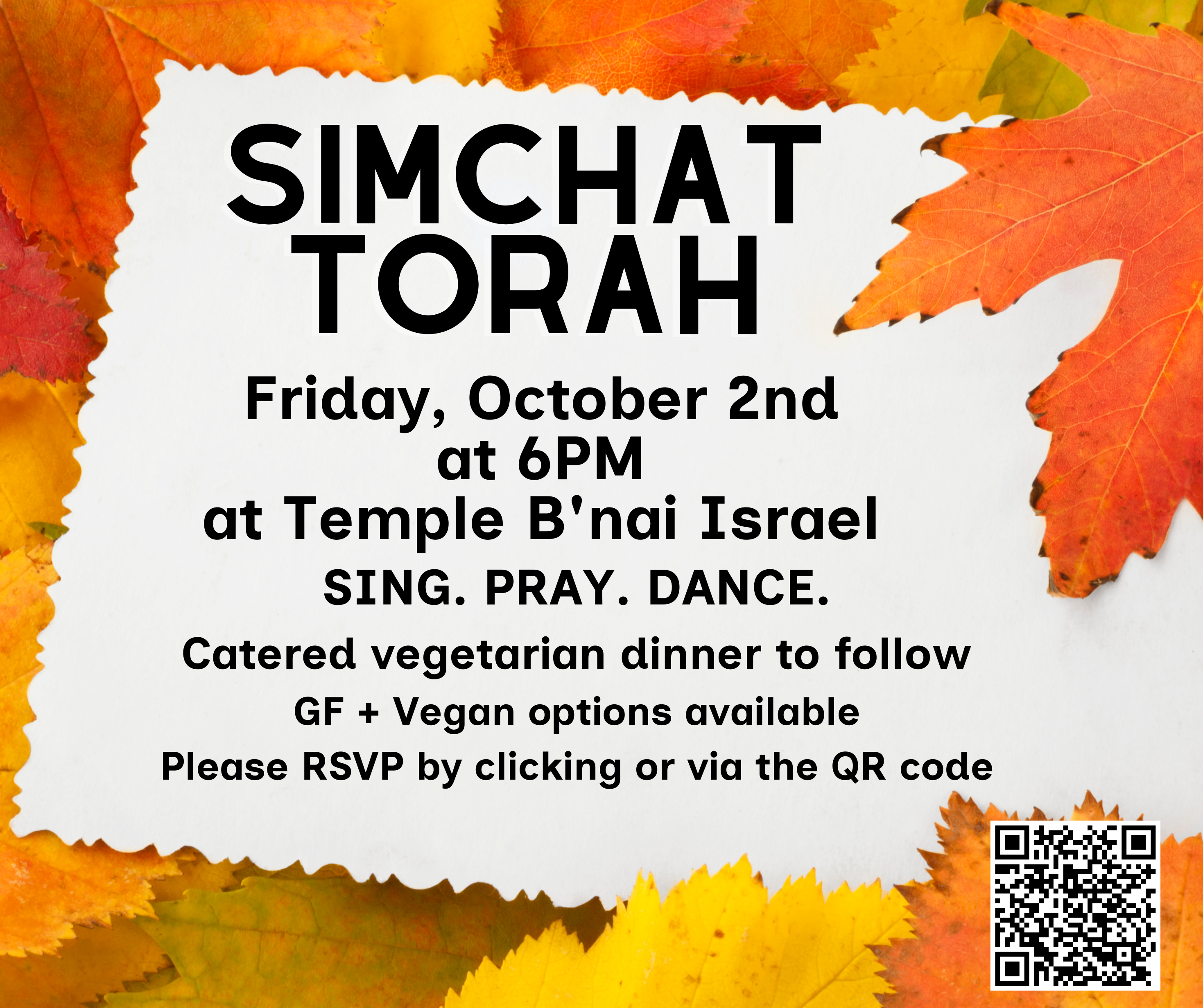 Simchat Torah at TBI October 2